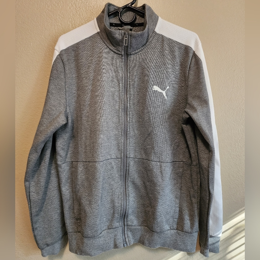 New Puma Full-zip Long-sleeve Activewear Jacket